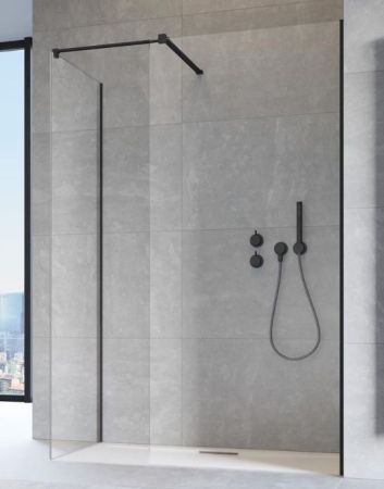 Душевая перегородка Radaway Modo New II Walk-in 115 профиль Хром стекло прозрачное