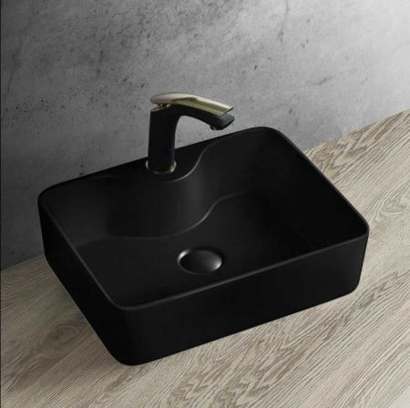 Раковина-чаша Vincea VBS-127MB 48 Черная матовая, артикул VBS-127MB