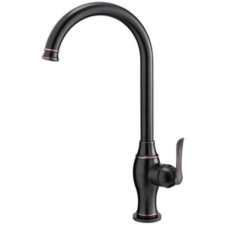 Смеситель для кухни GPD Tauro MTE150-O Черный, артикул MTE150-O