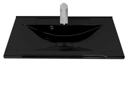 Раковина Корвет 65 черный металлик / км