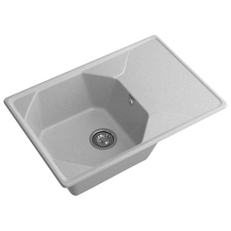 Кухонная мойка GranFest UNIQUE 740L, серый, артикул U-740L серый