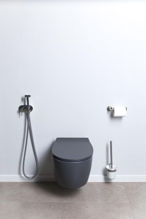 Крышка-сиденье для унитаза Allen Brau Fantasy Smartfix, Soft-Close 4.11005.AN антрацит, артикул 4.11005.AN