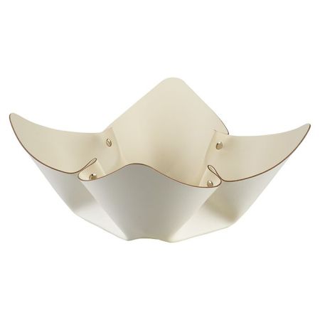 ADJ Фруктовница, D35 см., цвет: белый/панна котта, артикул 4035.10/16