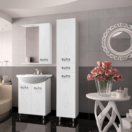 Зеркальный шкаф Style Line Венеция 90/С, артикул ЛС-00000264