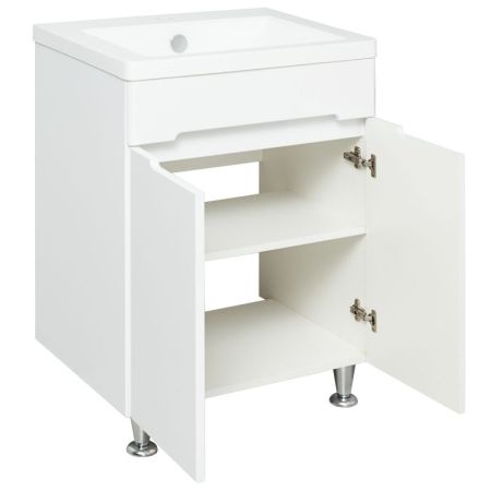 Тумба под раковину Runo Парма 60 4620750029098 Белая