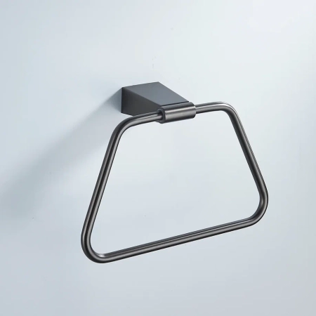 Кольцо для полотенец Shevanik SG5706T, оружейная сталь