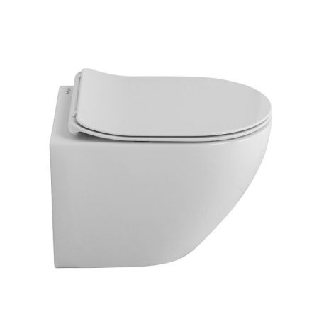 Унитаз подвесной безободковый со смывом TORNADO BelBagno SFERA-TOR, артикул BB3105SC