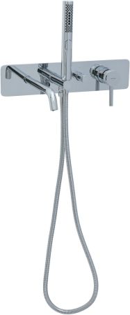 Смеситель для ванны Allen Brau Priority 5.31A05-00 (с внутренней частью) хром, артикул 5.31A05-00