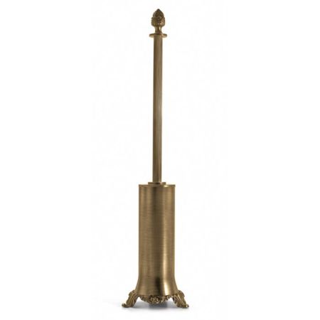 3SC Bally Туалетный ёршик напольный, ручка Queen,цвет: золото 24к. Lucido, артикул FSM17/01GD