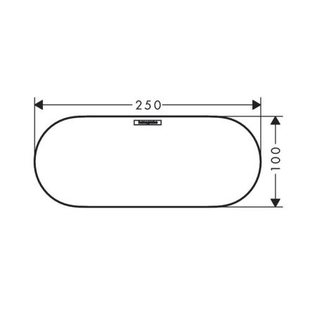 Крышка, Hansgrohe, WallStoris, для корзины, цвет-белый матовый, артикул 27925700
