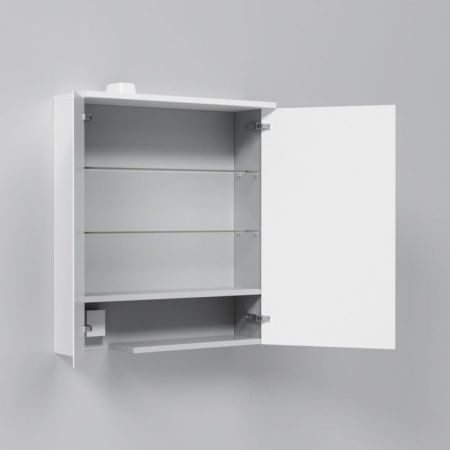 Зеркальный шкаф AM.PM Spirit V2.0 60 R M70AMCR0601WG с подсветкой Белый, артикул M70AMCR0601WG