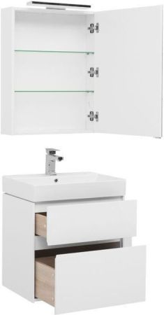 Мебель для ванной Aquanet Бруклин 60 белый, артикул 00207803