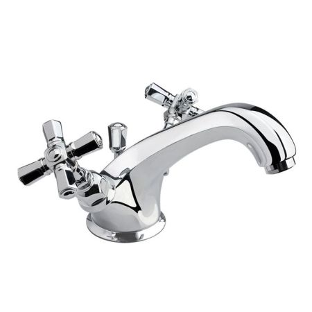 Nicolazzi Teide Foure Смеситель для раковины с донным клапаном, цвет: хром, артикул 1932CR45