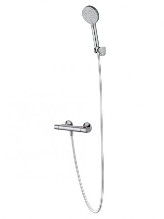 Смеситель для душа с термостатом WONZON & WOGHAND INN 5, Хром (WW-B2005-A-CR)