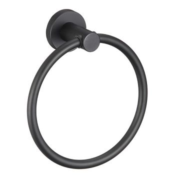 Кольцо для полотенец Savol S-005660H, черный