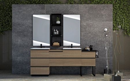 Мебель для ванной CEZARES QUBO, артикул 54968