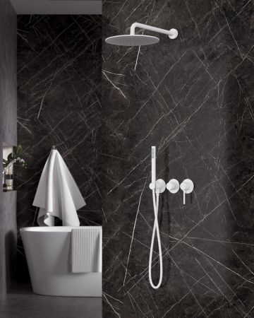 Душевая система встроенная Timo Saona SX-2349/16SM белый матовый, артикул SX-2349/16SM