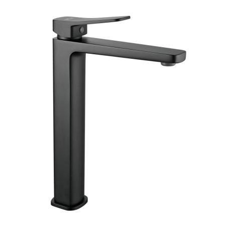 Смеситель для раковины высокий  Raffine F1199H, черный, артикул F1199H