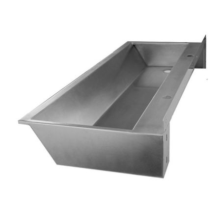 Раковина коллективная Тругор 1,0 м левая, сатин, артикул Раковина кол-ная L=1,0лев1,2