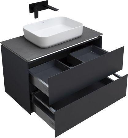 Тумба под раковину Allen Brau Infinity 85 1.21001.AM антрацит матовый, артикул 1.21001.AM
