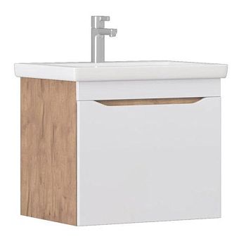 Тумба под раковину подвесная VIGO Grani tp.GRI.ELI.60.1Y дуб золотой, 60 см