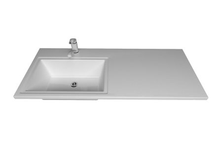 Раковина над стиральной машиной Мадлен 110, левая