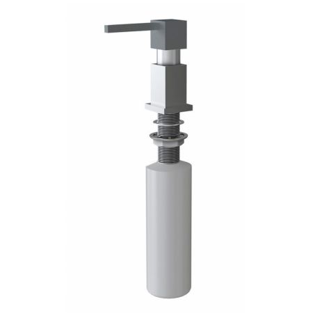 Дозатор для кухонной мойки Florentina КВАДРО 703.726.0000.307, серый шёлк, артикул 703.726.0000.307