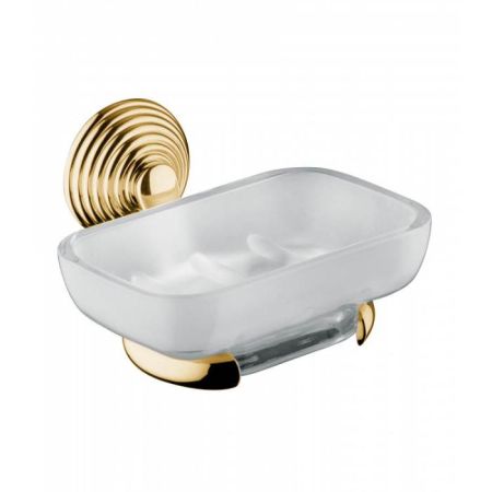 Bongio Impero Мыльница подвесная, 140х135 мм, цвет золото 24к., артикул 06015OR00