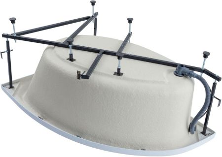 Акриловая ванна Aquanet Mayorca 150x100 L (с каркасом), артикул 00205403