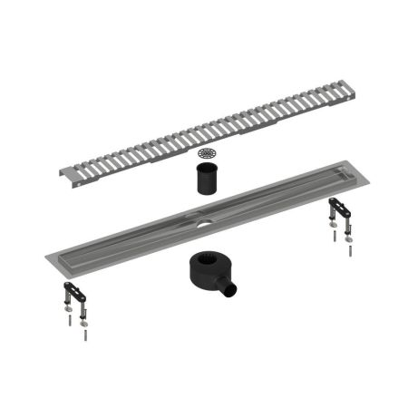 Душевой лоток TIMO Drain System DS230108/00, хром, артикул DS230108/00