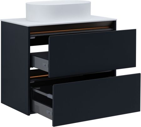 Тумба под раковину Allen Brau Activity 80 1.34012.AM антрацит матовый/олива браш, артикул 1.34012.AM