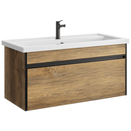 "Urban" тумба под умывальник, цвет дуб балтийский, URB0110DB, ТМ «AQWELLA», артикул URB0110DB