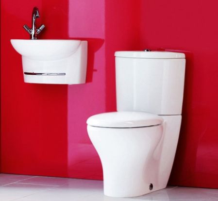 Унитаз с бачком напольный Jacob Delafon Presquile 19077-00+E1425-00 (с сиденьем, микролифт)