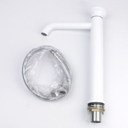 Смеситель для раковины Bronze de Luxe 9008W-R, белый/красный