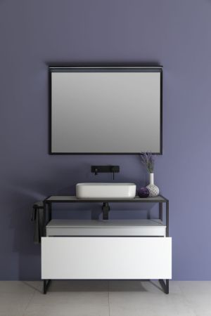 Тумба под раковину Allen Brau Priority 100 1.31003.WM белый матовый, артикул 1.31003.WM