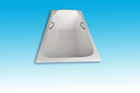 ВАННА чуг. TIMO "TARMO" - 180x80x45 с ручками