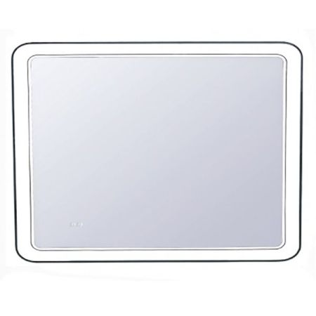 Зеркало "Атлантика 90*70" с подсветкой и часами