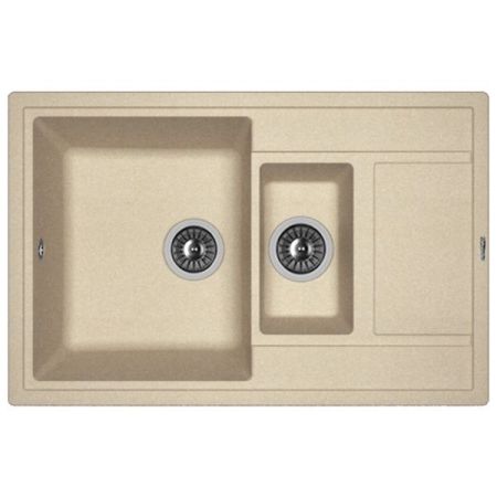 Кухонная мойка Florentina Липси-780К 20.250.D0780 Антрацит, артикул 20.250.D0780.302