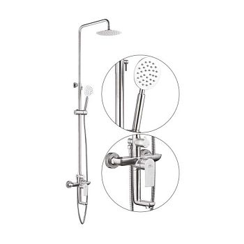 Душевая система FASHUN A52419, сатин