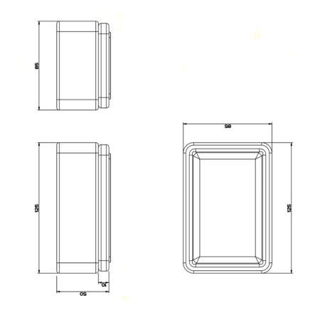 Gessi iSpa Мыльница настольная, цвет: хром/белый, артикул 41625#031