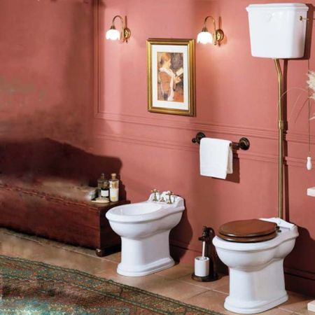 AZZURRA Giunone-Jubilaeum механизм слива с высокой трубой, бронза, артикул B1900TB br