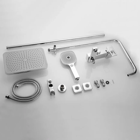 Душевая система Shevanik S8236, хром