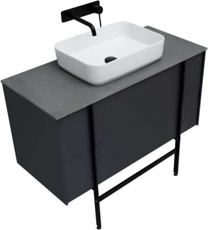 Тумба под раковину Allen Brau Reality 100 1.32007.AM антрацит матовый, артикул 1.32007.AM