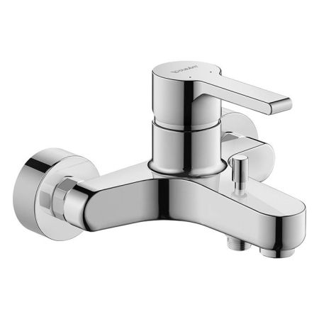 Duravit B.2  Смеситель для ванны настенный с обратным клапаном, цвет: хром