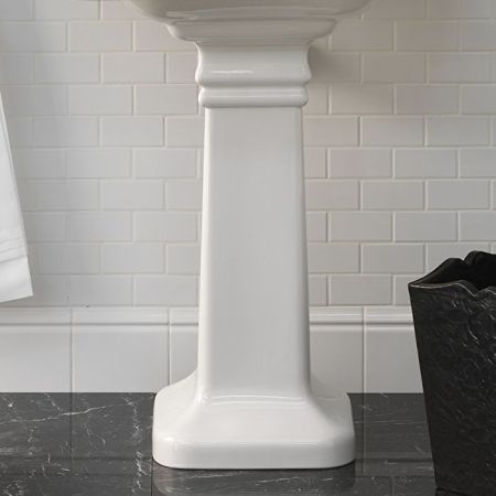Devon Blues/Nobel Пьедестал для раковины 30x30xh64,6 см., цвет: белый
