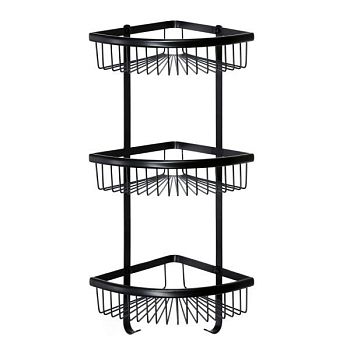 Полка угловая Savol S-H5854-3, черный