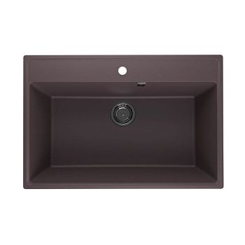 Кухонная мойка Ulgran Quartz Forte 760-06, трюфель