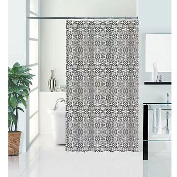 Штора для ванной комнаты Savol S-HFG1820C, узор