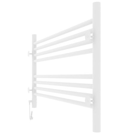 Полотенцесушитель электро "Оливия ЧК8 800*500", белый муар, правый, артикул 73207627
