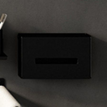 Agape Mach 2 Держатель для бумажных полотенец подвесной 24.3x15x8.2 см, цвет: черный, артикул AMC20937E